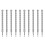 10PCS 6mm 150mm Eccentric Drill Bit Set for Glass Ceramic Tile Wall Concrete Drilling Tool Drill Bit Set Tools 1