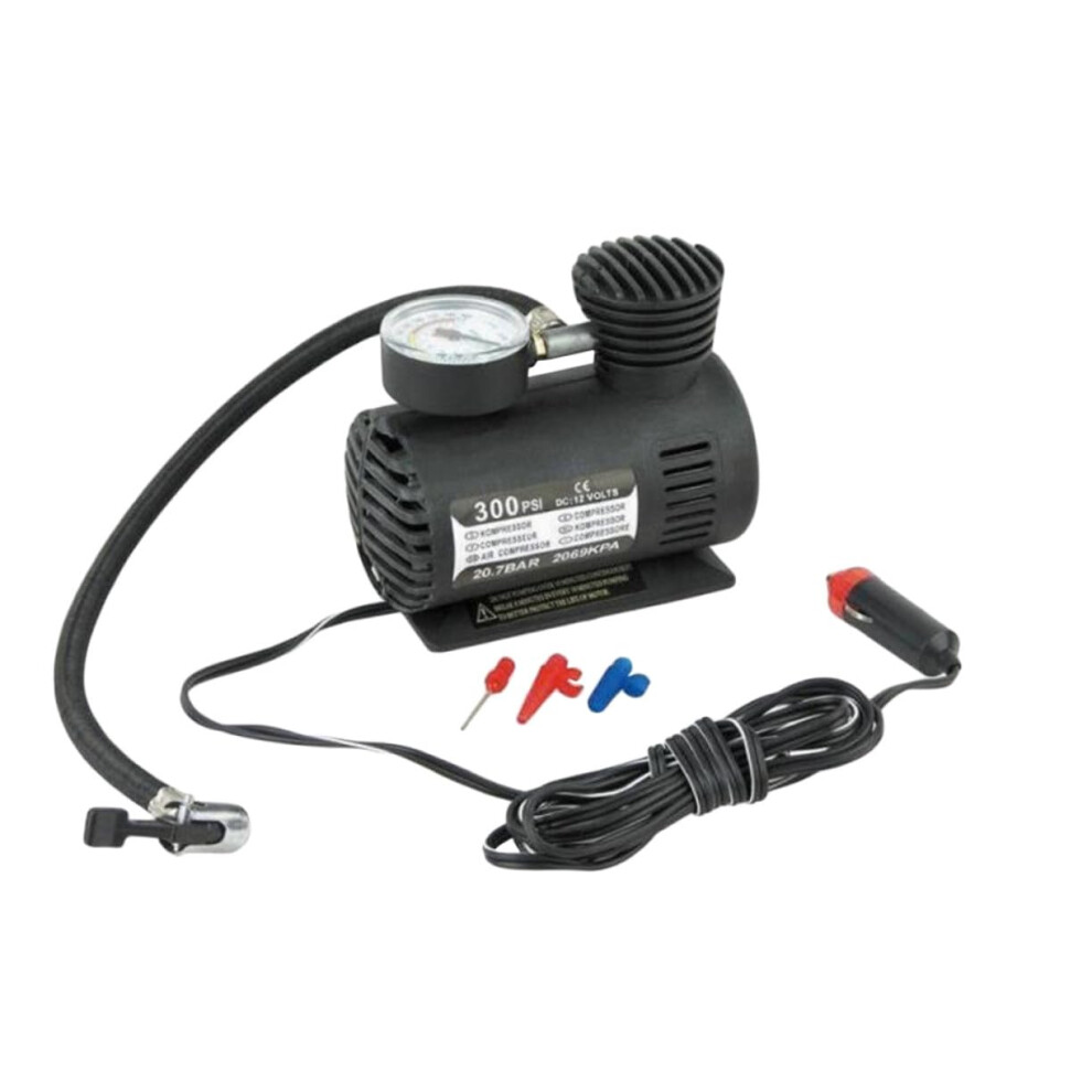 Portable Tire Inflator With Pressure Gauge, 12V Car Air Compressor For Fast And Versatile Inflation 9119770777164