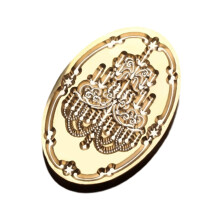 Building Sealing Wax Stamp Metal Stamp Head for-Phantom Crystal