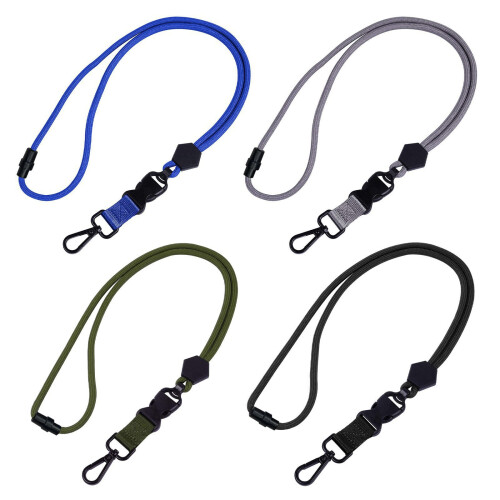 Corde de cou confortable de lanière de cou d'agrafe en-Violet 1