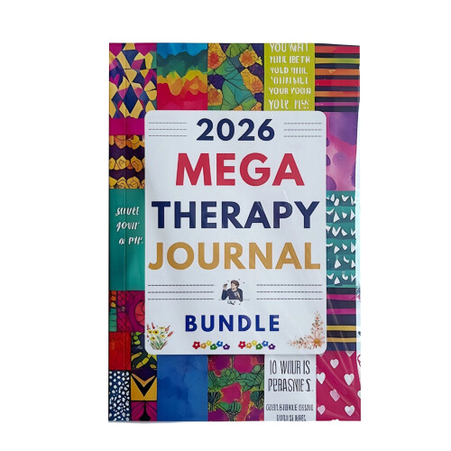 Guided Art Therapeutic Notebook Writing Journal Emotional