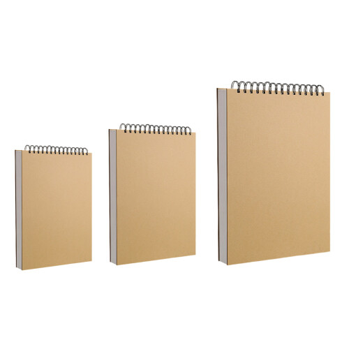 16K/16K/A4/8K/8K Spirals Bound Sketchbook 60 Pages Thick-4 1