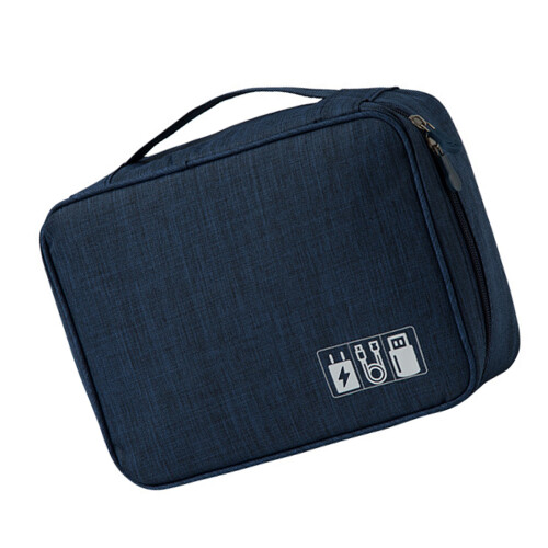 Étui d'accessoires électroniques polyvalent, sac de-De ep Bleu