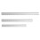 3Pack Plastic Straight Edges Tools Ergonomic-Ruler 40 50 60 1