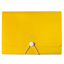Sac de fichiers étanche avec plusieurs poches, matériel-Jaune