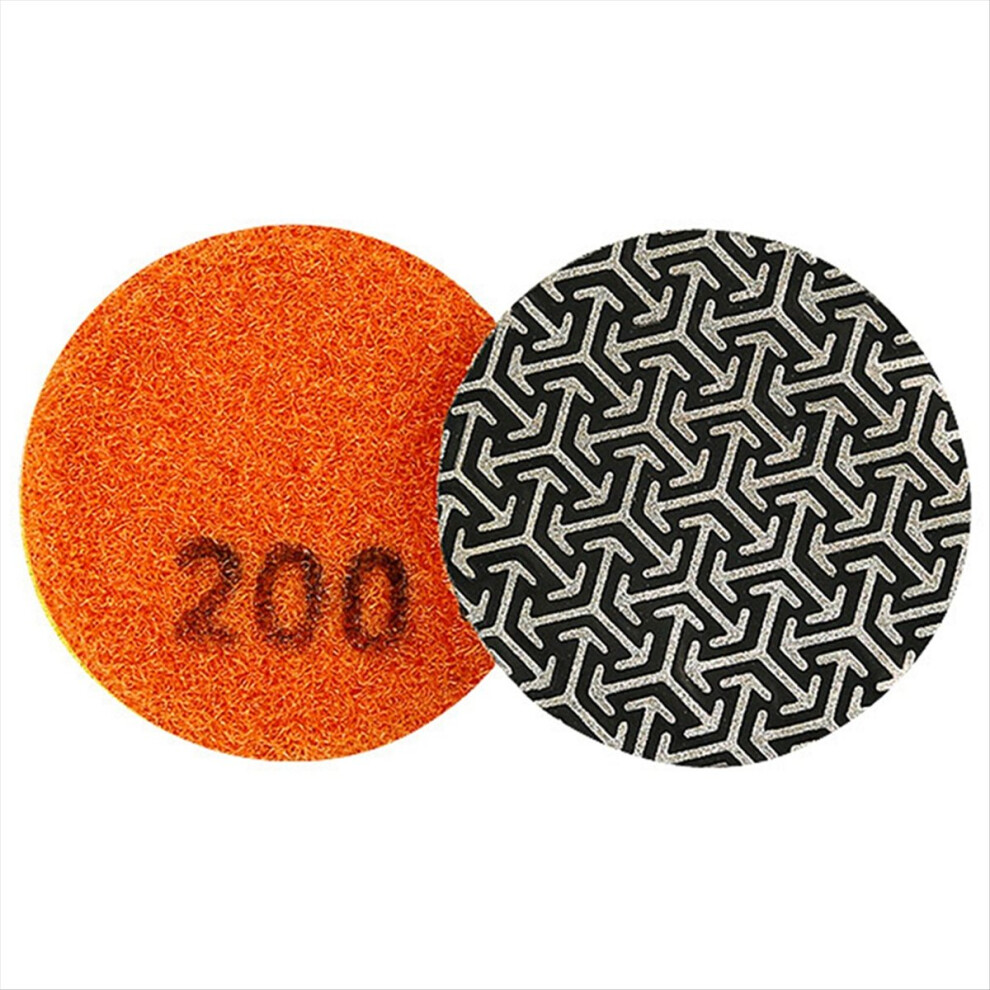 1 Piece 2Inch/50Mm Electroplated Diamond Polishing Pad Tile Glass Metal Wood Grinding Deburring Disc P200 4852840200142