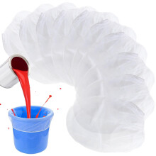 10PCS 5 Gallon Paint Strainer Bags Nylon Mesh Filter with Elastic for Buckets Ultra Fine Filtration