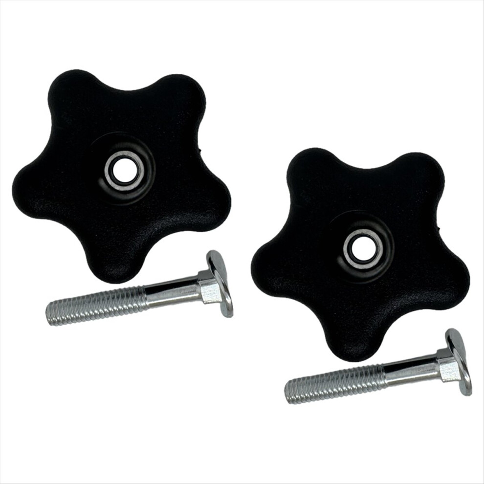 2Set Handle Knob And Screw Bolt Washer Kit For Toro 92-2260 106-4161 107-3844 Lawn Mowers/Snow Blowers Repair Part 4852840204379
