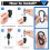 SDS Plus Shank Drill Bit Holder Keychain SDS Shank Adapter Extension Bar Socket Adapter Easy Change Hand-Held Holders 6