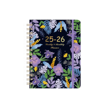 Engelse spiralen notebook weekplanner esthetische-19