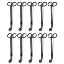 10PCS Stainless Steel Candle Wick Trimmer Cutter Set, 7 Inch Bulk Tools for Precise Cutting