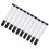 Stylos marqueurs vides pour tableau blanc, 10 pièces, tige, 1
