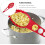 3 in 1 Spaghetti Spoon Silicone Pasta Server with Strainer and Portion Control – Red 4