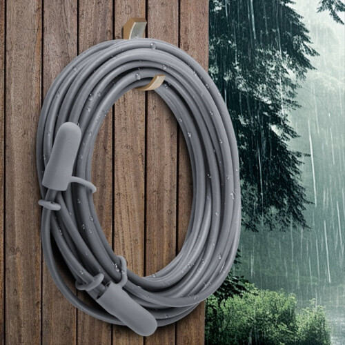 2PCS for Cable End Caps Ethernet Cable Rainproof Silicone Protective Cover for Cable Storage Cover 2