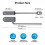 2PCS for Cable End Caps Ethernet Cable Rainproof Silicone Protective Cover for Cable Storage Cover 2