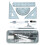 9Piece Compass and Ruler Technical Drawing Set With Non-Black 1