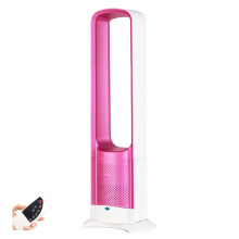 Bladeless Tower Fan with Remote, Quiet 180 Oscillating Cooling for Bedroom Home, Pink