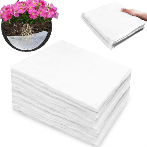 Forro autoirrigável para cesto suspenso, 25x25cm (10x10 polegadas), tapete absorvente, pacote com 20 unidades.