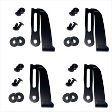 K Sheath Waist Clip Accessories K Sheath Clip for KYDEX Scabbard Carrying Clip K Sheath Waist Clip with Screws for Tool