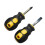 2PCS Pocket Screwdriver Set with Magnetic Tips, Mini Phillips and Flathead for DIY 1