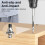 Set sterke magnetische schroevendraaier- en boorbits - 12 stuks magnetische schroevendraaierbits 7