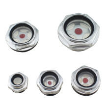 5PCS 1/4 to 1 Inch 304 Stainless Steel Oil Sight Glass for Air Compressor Pump with Clear View