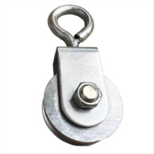 1 PC Kabelpoelie Rotatie Tractiewiel RVS Draaibare Poelieblok