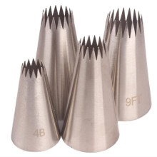 Large Stainless Steel Cake Decorating Tips Set, Seamless Leakproof Piping Nozzles for Icing