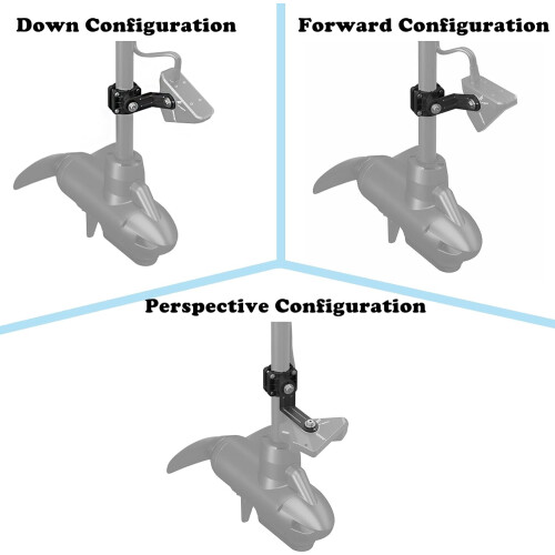 Perspective Mode Mount for Garmin LVS32 with Enhanced Sonar Viewing and MultiView Scanning 2