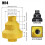 2pcs Diamond Core Drill Bit,20-35-50mm Chamfer Multi-Layer Conical Hole Opener,Diamond Step Drill Bit with Shank M14 7
