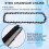 2x 6INCH Mini Chainsaw Chains Electric Chainsaws Accessory Practical Electric Saw Replacement Accessory for Wood Cutting 6