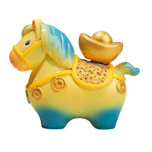 Paard ornament voor kinderen cadeau en thuis decors hars-A
