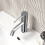 NES Home Nes Home Chrome Deck Mounted Round Single Lever Basin Mono Tap 3