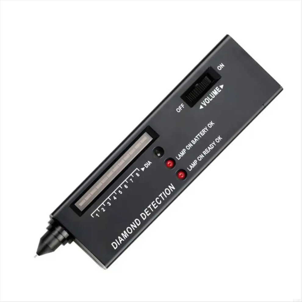 Portable Diamond Tester Pen High Accuracy Diamond Selector Detector Gemstone Jewelry Testing Tool For Novice Expert 4852840216112