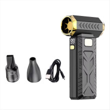 Ventilador potente e portátil Violent Fan, soprador de ar elétrico, aspirador de pó, carregamento tipo C, ventilador sem escovas de 55 m/s.