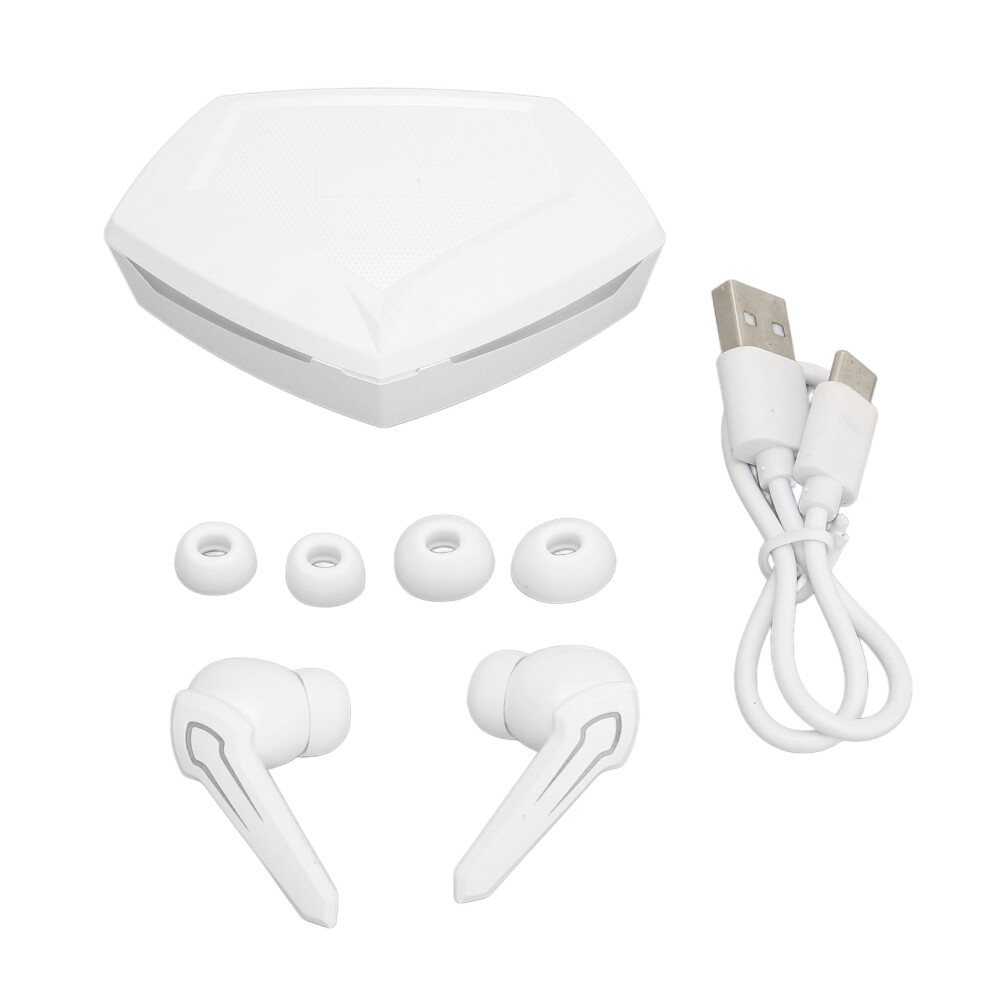Noise Cancelling Mic Wireless Bluetooth Earbuds Superior Sound Quality Bluetooth V5.2 Low Latency Touch Control Fast Connecting Waterproof Gaming 9420858062332