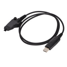 USB-programmeerkabel voor Kenwood walkietalkies, FTDI-chipset voor NX-200, NX-300, TK-2180, TK-3180, goede geluidskwaliteit, stabiel.