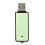 Σμάλτο USB Flash Drive για απρόσκοπτη συμβατότητα, η ένδειξη LED βελτιώνει την εμπειρία 4