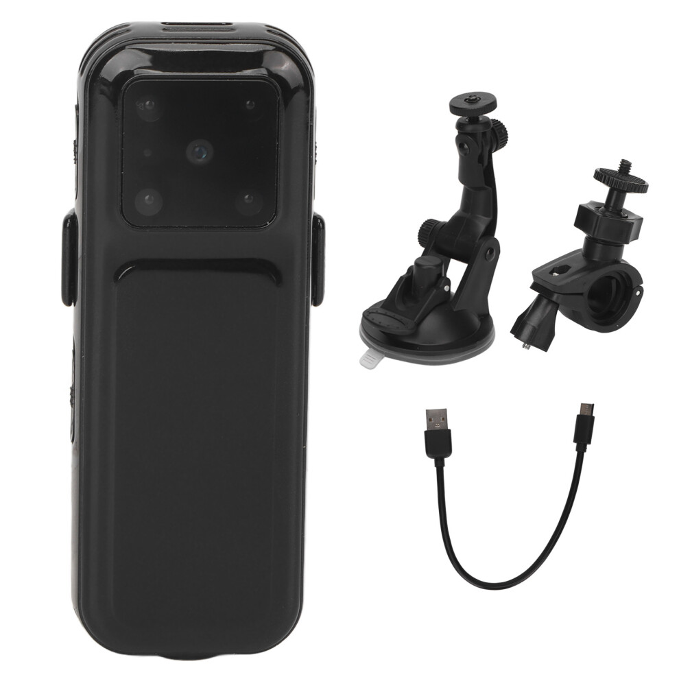 Miniature Body Camera With Real-Time Playback, Equipped With A Rotatable Lens And Full Hd 1080P Recording, Good Quality, Good Quality, Good Quality 9420858166917