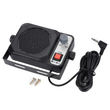 Noise Cancelling External Speaker Wired External Speaker For Ham Radios Loud And Clear Sound Compact Mini External Speaker With Built In Noise Filter