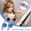 Piano Gesture Corrector Piano Practice Hand Position Corrector with Palms Support Piano Hand Shape Exerciser Tool Blue 3