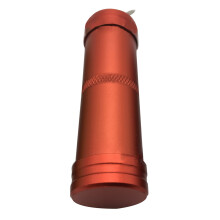 Robuster Pillenbehälter aus Aluminiumlegierung, geeignet für Outdoor-Aktivitäten wie Angeln, Camping und Wandern, mit wasserdichten und