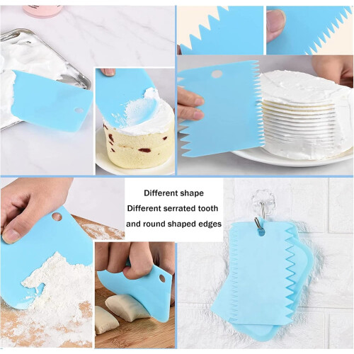 Cake Decorating Kit for Beginners with Reusable Piping Bag Set, Multiple Icing Tip Shapes 2