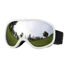 Gafas de esquí con compatibilidad con casco y diseño OTG, sistema de ventilación para el control de la humedad, lente esférica para una visión