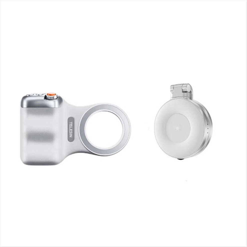 Magnetic Phone Camera Hand Grip Phone Holder Aid Remote Control Handle With Fill For Smartphone Light 4852840219274