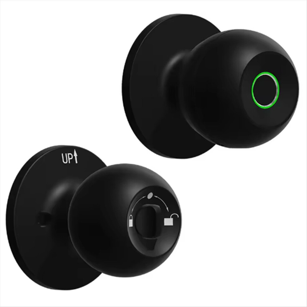 Smart Door Knob Fingerprint Door Knob Rechargeable Door Lock With Keys Tuya App Control For Bedrooms Cloakroom 4852840217133