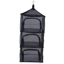 Séchoir à légumes suspendu en nylon de haute qualité pour le camping, déshydrateur alimentaire portable, léger et pliable, conception en maille