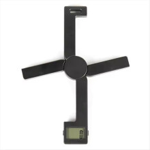 Kleine opvouwbare digitale keukenweegschaal, zeer nauwkeurig wegend, LED-display, opvouwbare zakweegschaal, dieetweegschaal
