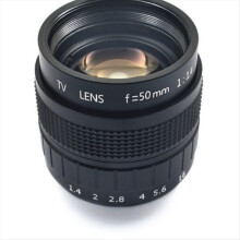 50mm 2/3 Objektiv mit manueller Blende für Fotoausrüstung und Industriekameras