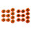 10pcs Fade Resistant Artificial Foam Pumpkin Collection-L 2